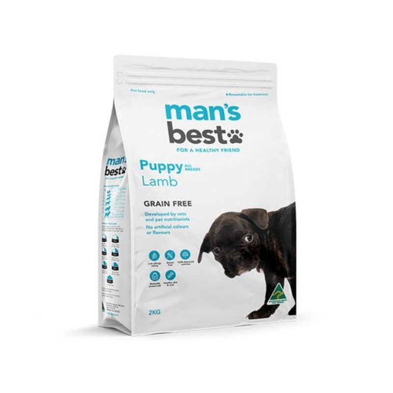 Mans Best Grain Free Puppy Lamb Dog Food