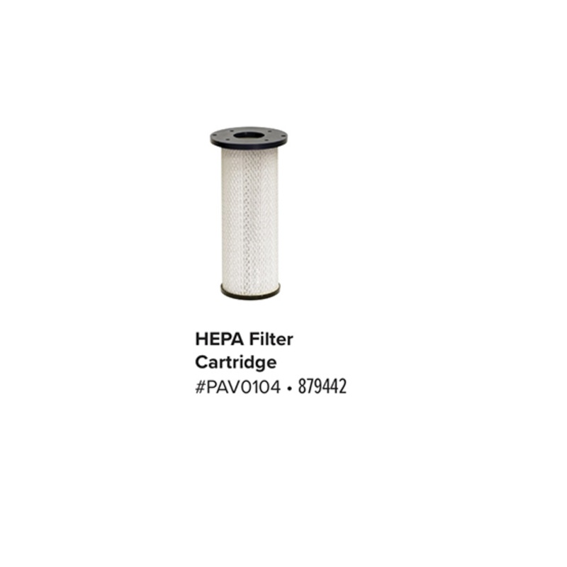 Pearl Abrasive HEPA Filter Cartridge PAV0104 for PAV18.2 / PAV26.2 / PAV36.2 V-Max