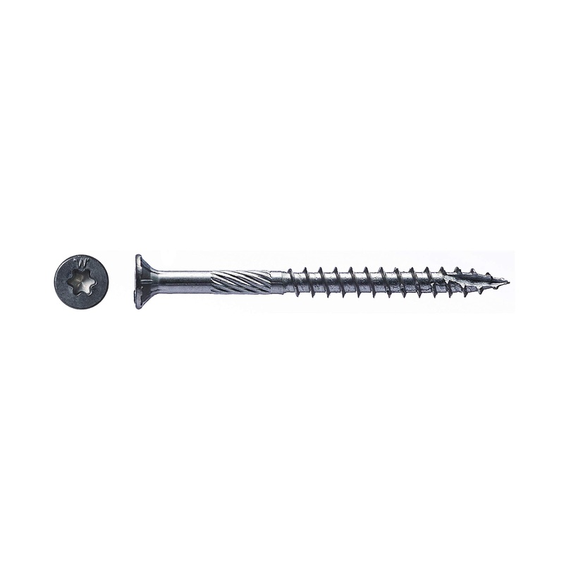 Big Timber STX10212#10 by 2-1/2-inch T-25-drive bit 305 Stainless Steel Flat Head Screws,(2000 per Box)