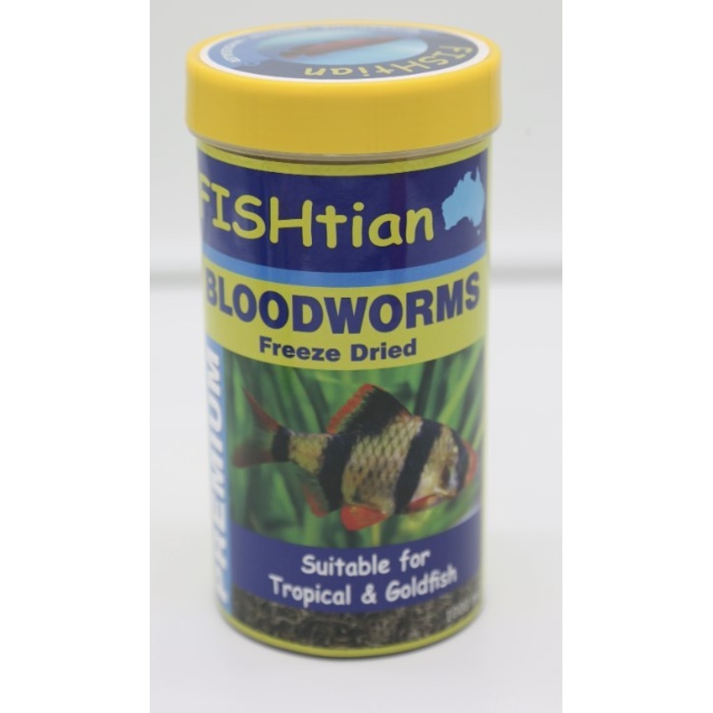 Fishtian Freeze Dried Bloodworms 500ml