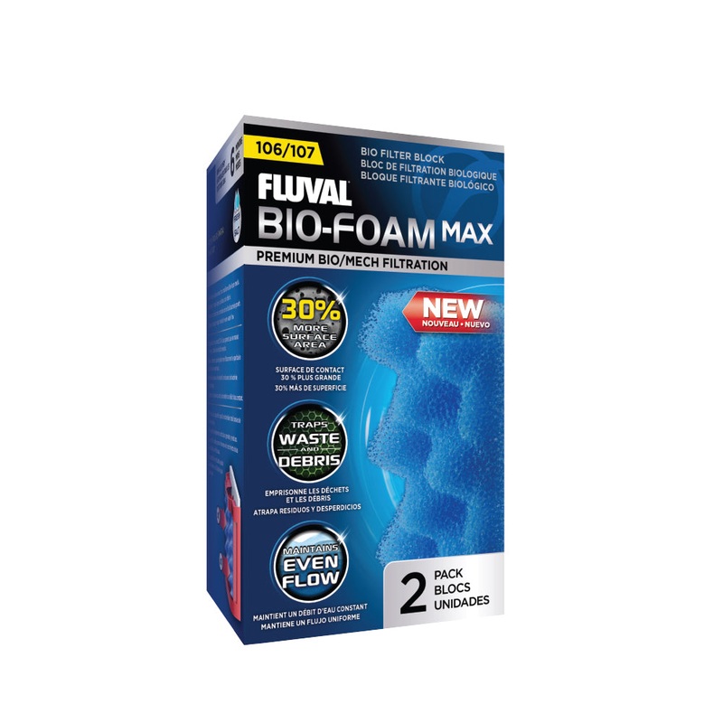 Fluval Bio Foam Max Pads 2 pack