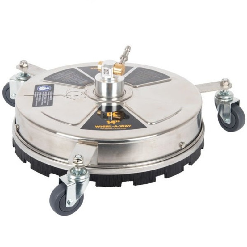 14″ Whirlaway Surface Cleaner – Stainless Steel