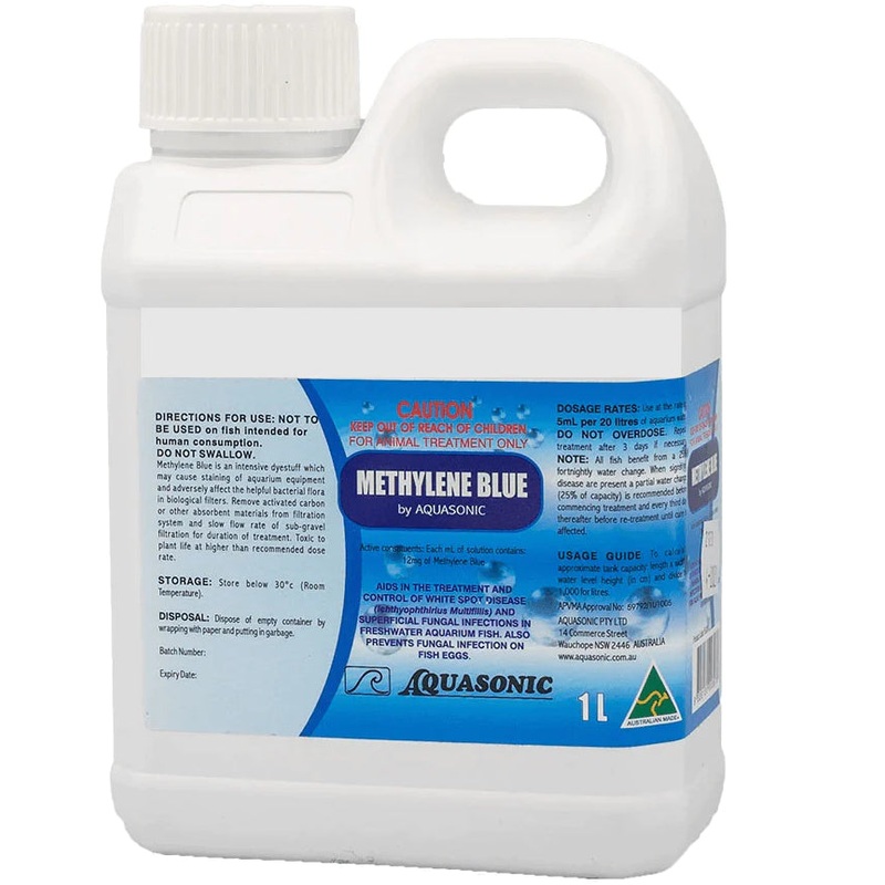 Aquasonic Methylene Blue 1l