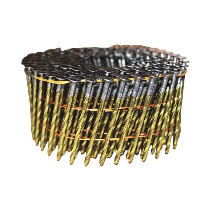 Wire Coil Pallet Nail 15 Degree  2″ x .099 Screw Coil Nail 9M 15 Degree ( 1 Pallet of 42 )