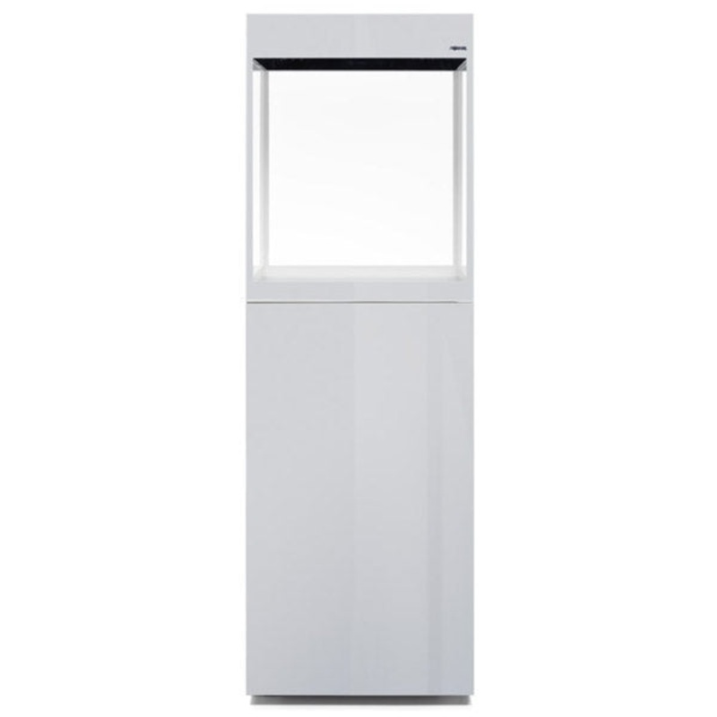 Aquarium Glossy Cube Day & Night Blanc Laqu LED AQUAEL – 135L