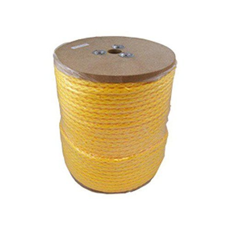 CWC 100110 1/2 Inch Hollow Braid Monofilament Polypropylene Rope 500′
