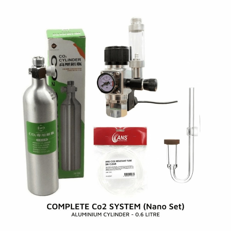 Complete Co2 System (Nano Set 0.6/1L)