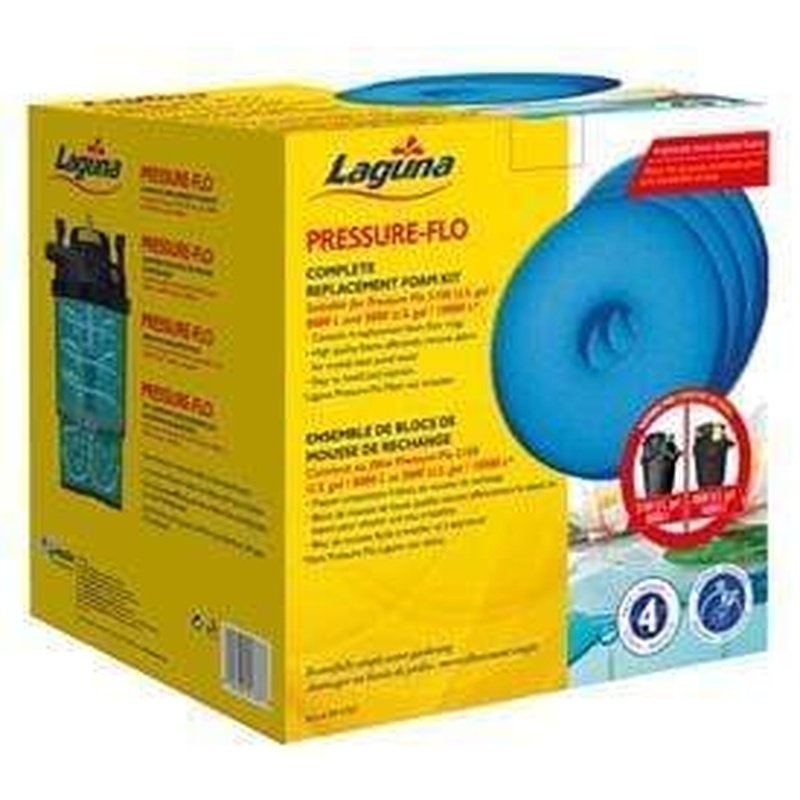 Laguna Pressure-Flo Foams 4 Pack for 8000/10000