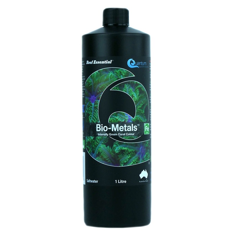Quantum Reef Essential 1000ml Bio-Metals – Intensify Green Coral Colour