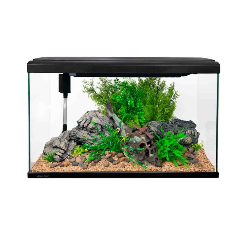 Aqua One Lifestyle Classic 125 Aquarium – Black (Tank Only)**