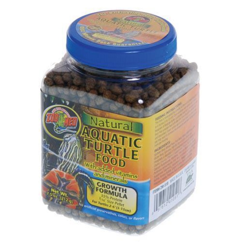 Zoo Med Aquatic Turtle Hatchling Food 7.5 oz
