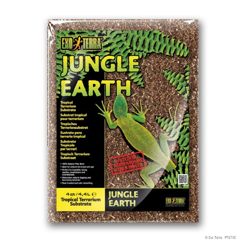 Exo Terra Jungle Earth, Tropical Terrarium Substrate