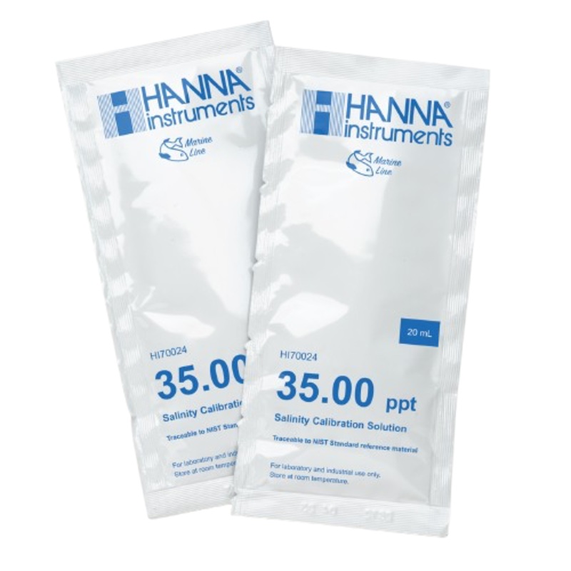 HANNA: HI70024P 35ppt Salinity Calibration Sachet