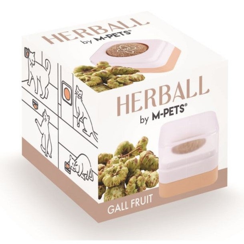 M-Pets Herball Gall Fruit Ball Beige