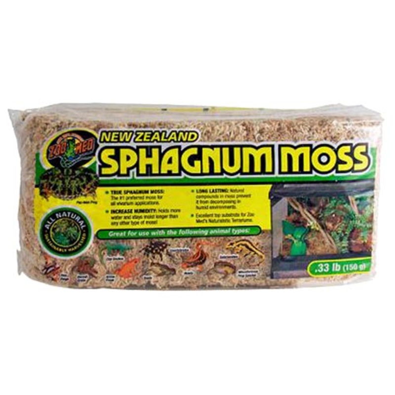 Zoo Med New Zealand Sphagnum Moss .33 lb
