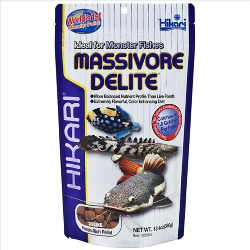 Hikari Massivore Delite Pellet 380g – 10mm Pellet