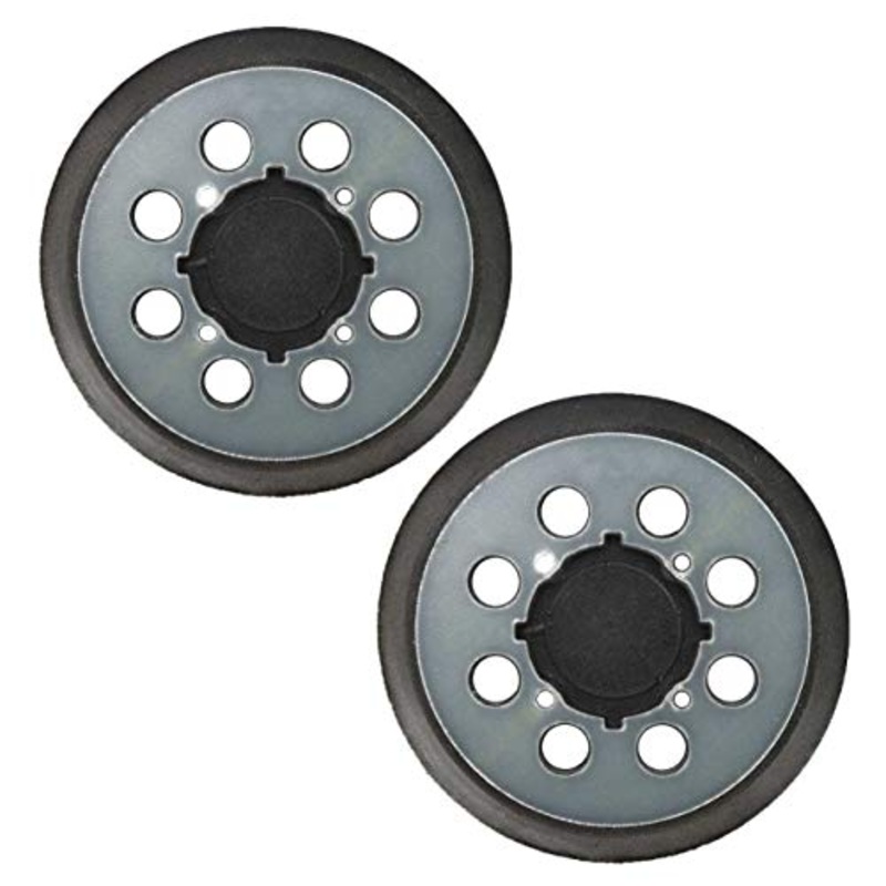Superior Parts RSP54 5″ Dia 8 Vacuum Holes Hook & Loop Sanding Pad for Dewalt N329079-2 Pack