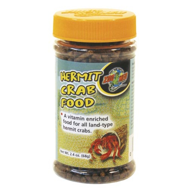 Zoo Med Hermit Crab Pellet Food 2.4 oz