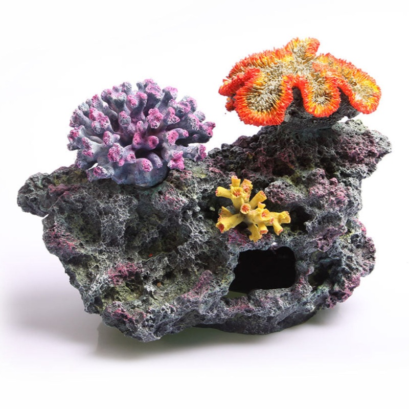 Aqua One Copi 3 Corals on Live Rock Large 35 x 18.5 x 25cm – Coral Ornament**