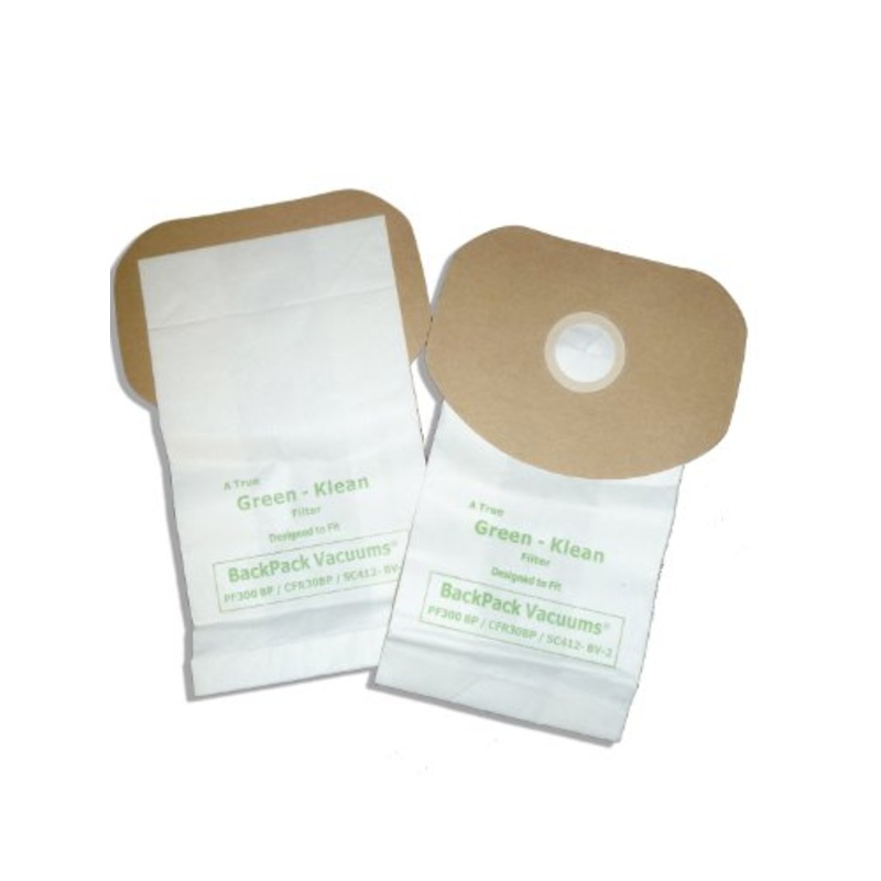 Green Klean GK-300BP Backpack Replacement Vacuum Bags (Pack of 100)