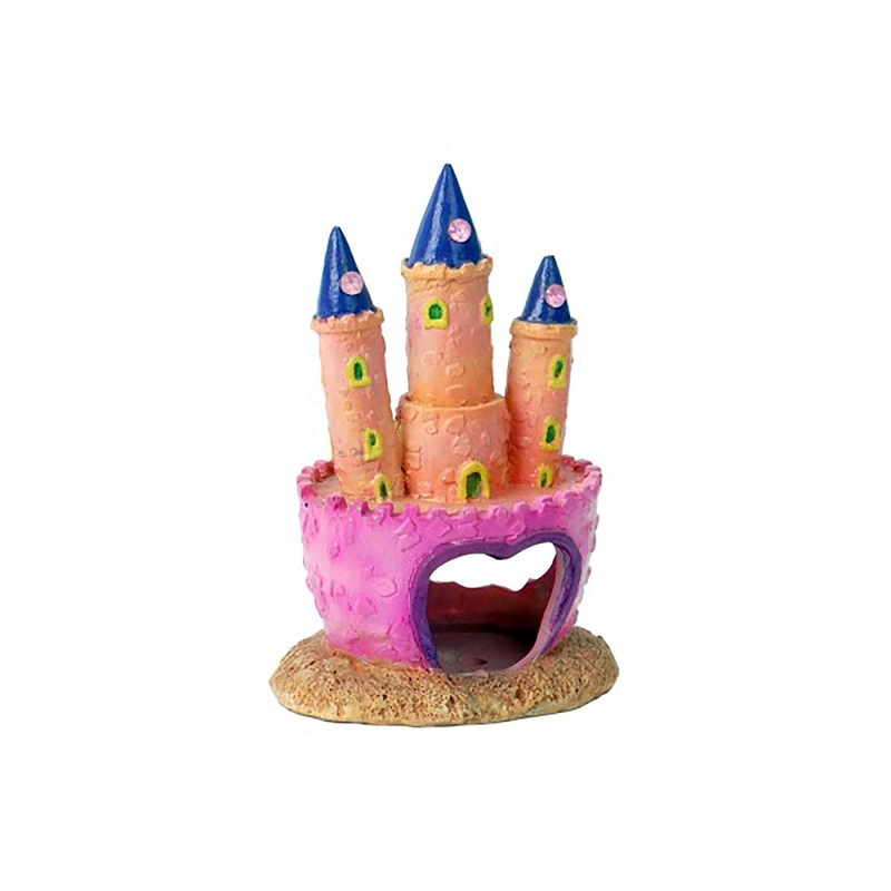 Bioscape – Fantasy Princess Castle – 12 x 8cm Aquarium Ornament