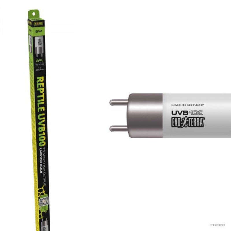 Exo Terra Reptile UVB 100 T5 VHO Bulb 8w 30cm – In Store Only Pick Up