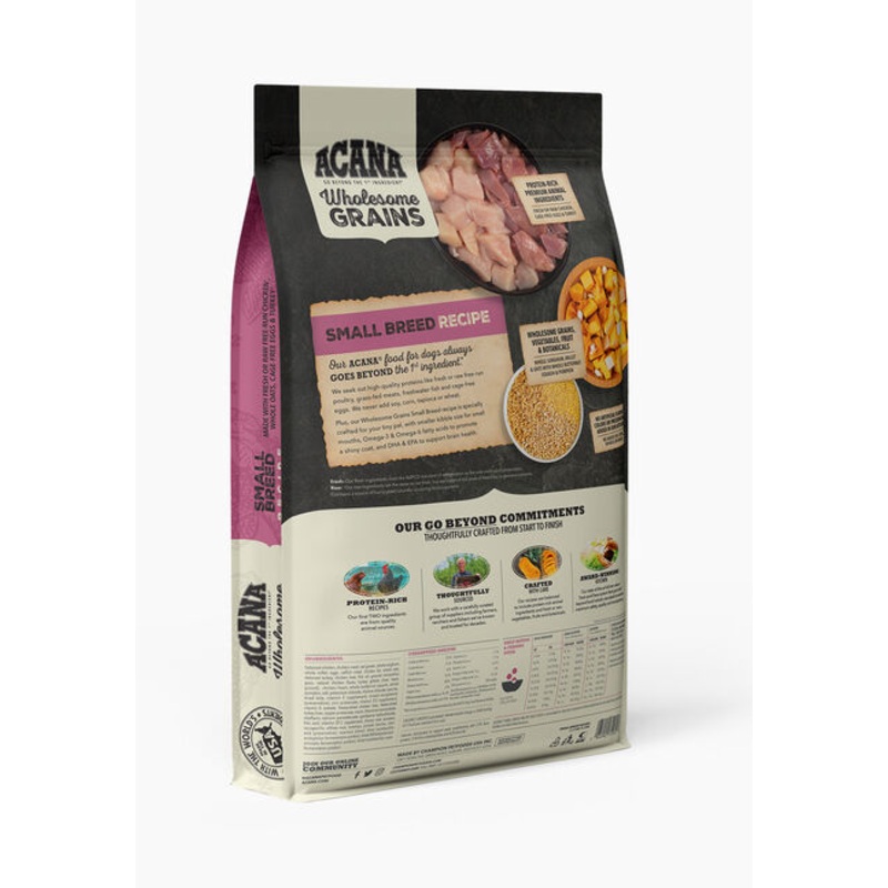 ACANA Wholesome Grains Small Breed Recipe Dry Dog Food