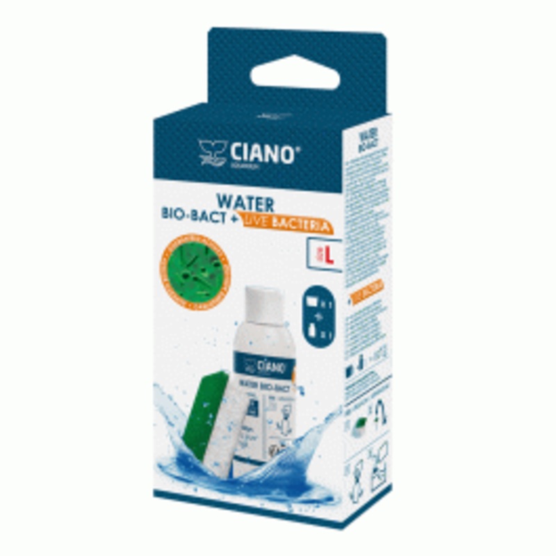 Ciano Water Bio-Bact Cartridge + Live Bacteria