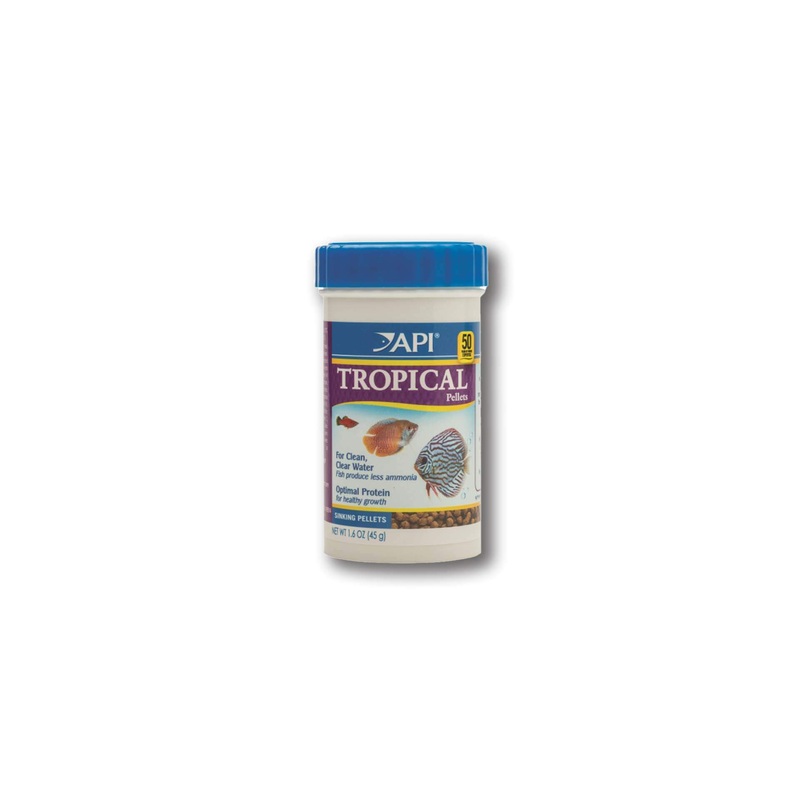 API Tropical Pellets 45g Fish Food – Sinking Pellet