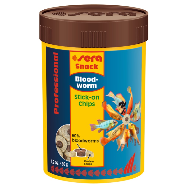 Sera Bloodworm Snack Professional 1.2 oz (100 mL) – Super Popular Stick On