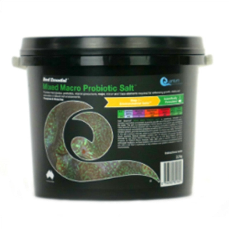 Quantum Reef Essential Mixed Macro Probiotic Salt 2.2kg Bucket