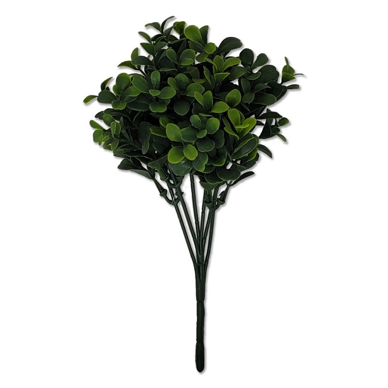 10″ Boxwood Pick Plastic plant