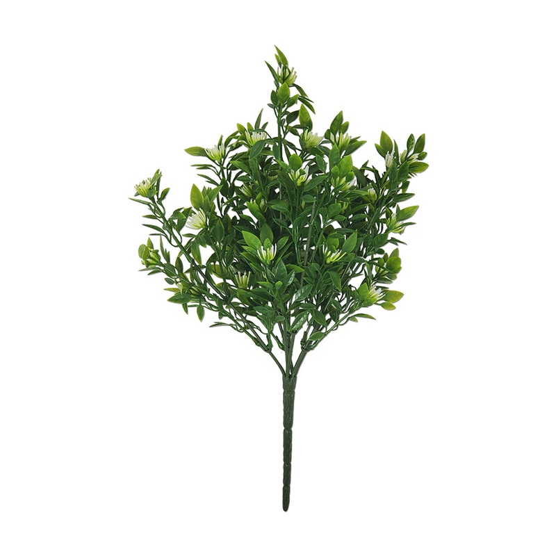13″ Apricot Blossom / Tea Leaf Mix Bush – CR