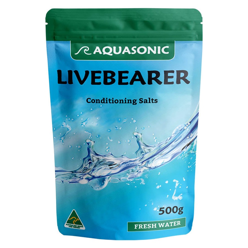 Aquasonic Livebearer Water Conditioner 500g – Australian Made