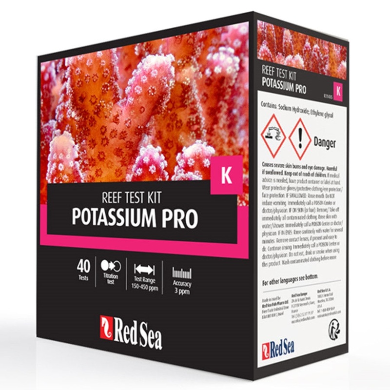 Red Sea Potassium Pro Testing Kit – 40 tests