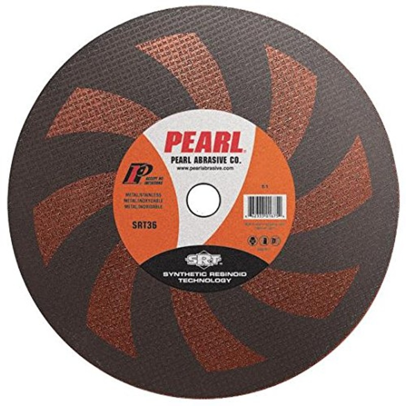 Pearl 12″ x 1/8″ x 1″ SRT36 Chop Saw Wheels – Stainless(Pack of 10)