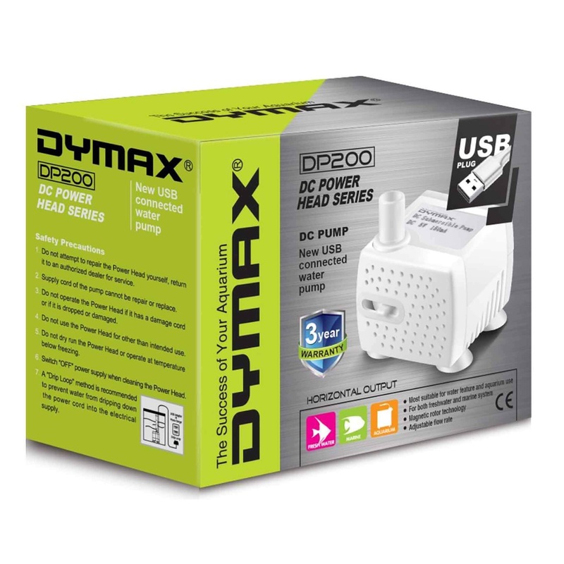 Dymax DC Power Head PD-200 w/ USB & 240V Adapter
