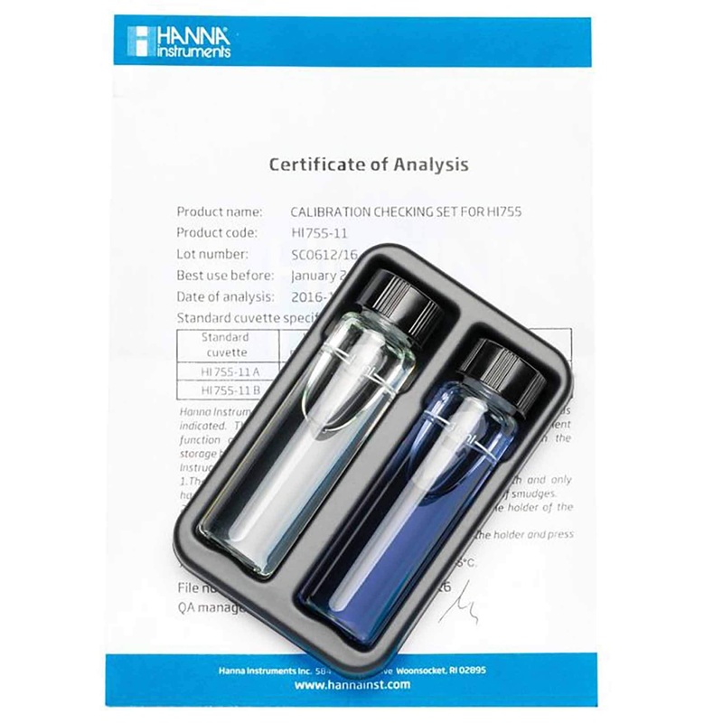 Hanna Marine Alkalinity Checker HC Calibration Check Set – HI755-11