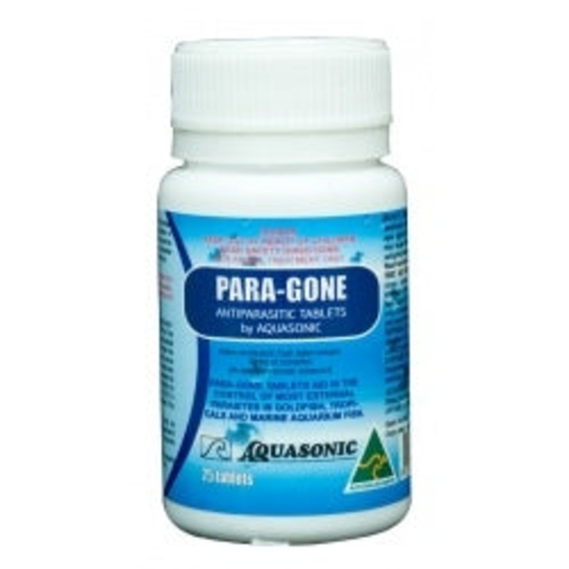 Aquasonic Paragone 25 Tablets for Lice, Fluke and Worms – Australian Made