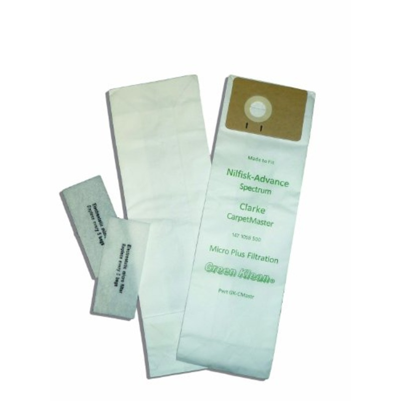 Green Klean GK-CMastr Replacement Vacuum Bags (Pack of 100)