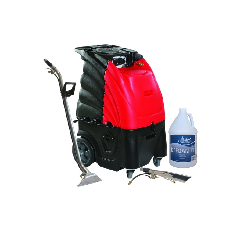 Bundle: Sandia 80-4000H (Automotive Commercial Extractor w/Heater) Plus 10-1428 12″ Duel Jet Wand & 10-0498 Crevice Tool & 1 Gallon RMC Anti Foaming Agent