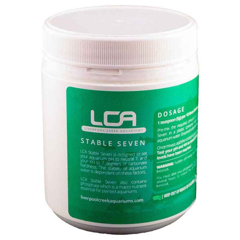 LCA Stable Seven Powder Water Treatments 500g – Liverpool Creek Aquariums