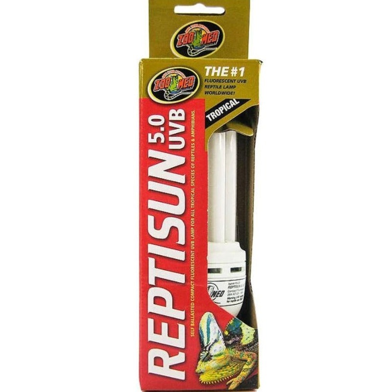 Zoo Med ReptiSun 5.0 26 Watt UVA/UVB Compact Fluorescent