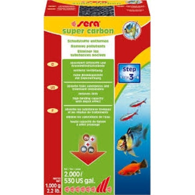 Sera Super Carbon 1000gr