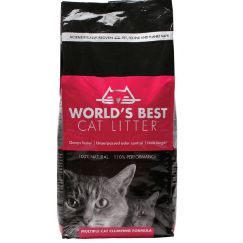 Worlds Best Multiple Cat Litter Clumping Formula 6.35kg