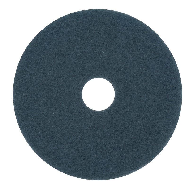 3M Blue Cleaner Pad 5300, Floor Care Pad (Case of 5)
