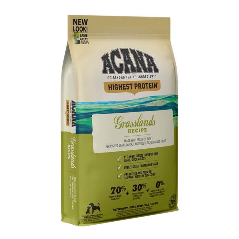 ACANA Highest Protein Grasslands Recipe Dry Dog Food