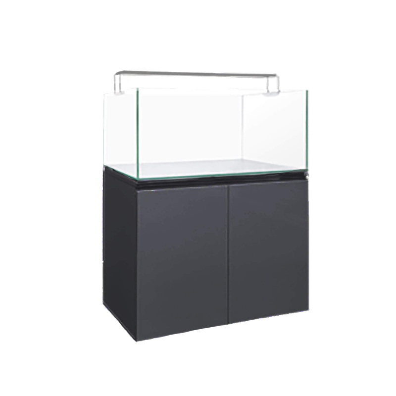 Dymax GS Aquarium Kit 60cm – Tank, Cabinet and Light (BLACK)**(Last One)