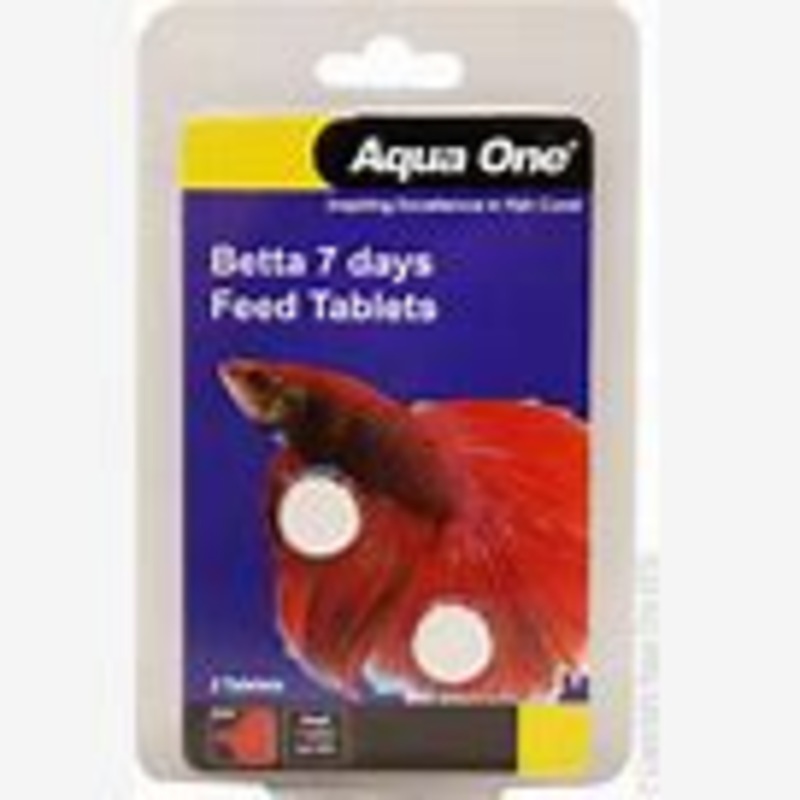 AQUA ONE – BETTA BLOCK 7 DAY FEED TABLETS