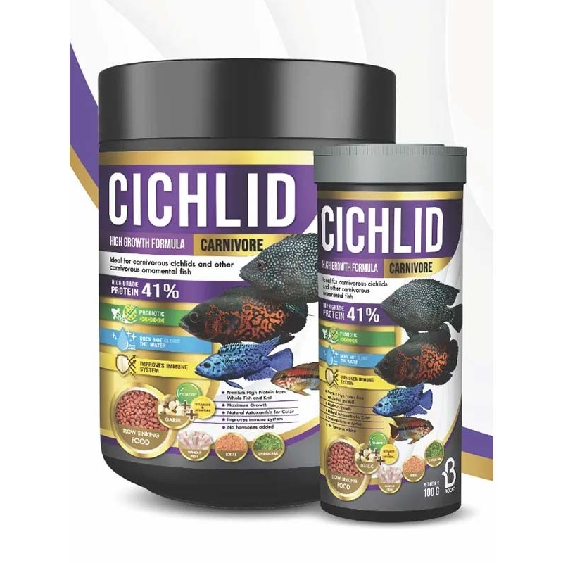 BOOST Cichlid Carnivore (Slow Sinking / 100g)